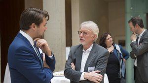 Uwe Conradt und Joachim Becker im Gespräch